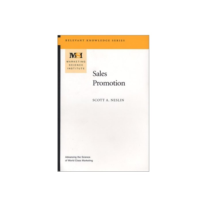 Sales Promotion - Scott A. Neslin